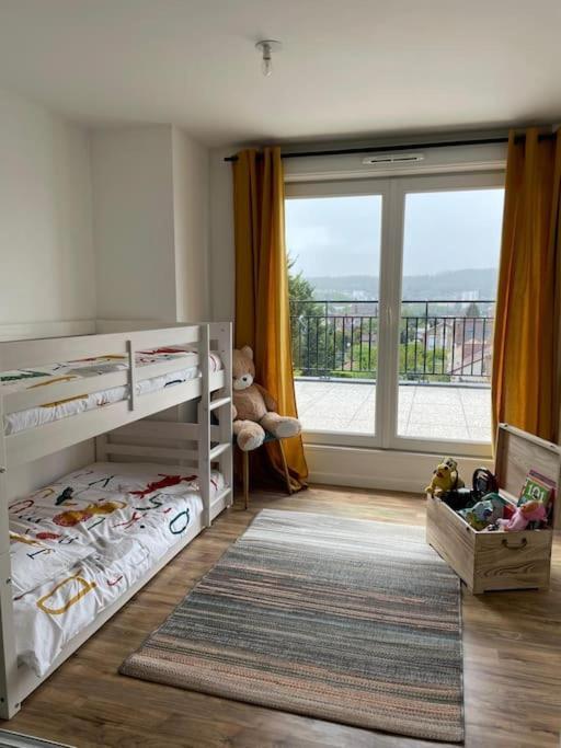 Appartement 3P Gare Terrasse Et Parking Prive Franconville  Zewnętrze zdjęcie